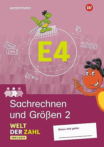 Welt der Zahl Inklusiv - Ausgabe 2021: Inklusionsheft E4 (Welt der Zahl: Inklusionsmaterialien - Ausgabe 2021) von Westermann Schulbuchverlag