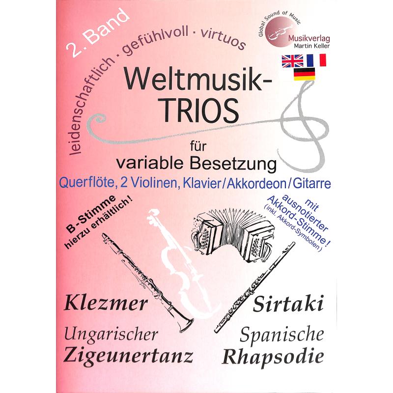 Weltmusik Trios für variable Besetzung 2 Weltmusik Trios für variable Besetzung 2
