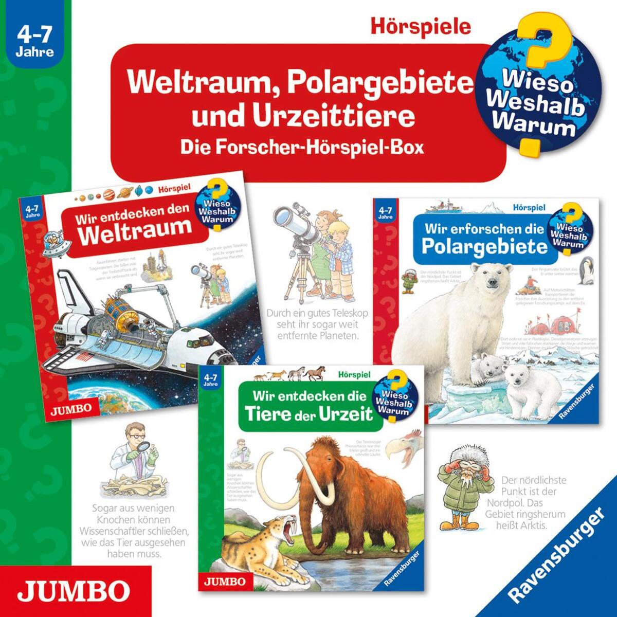 Weltraum, Polargebiete und Urzeittiere von Jumbo Neue Medien + Verla