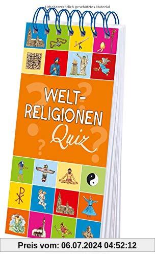 Weltreligionen-Quiz (Kinder-Quiz: Religion)