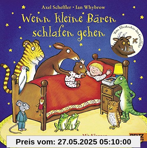 Wenn kleine Bären schlafen gehen: Pappbilderbuch mit Klappen (Beltz & Gelberg)