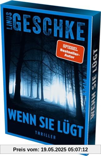 Wenn sie lügt: Thriller | Mit limitiertem Farbschnitt | Spannung der Extraklasse vom SPIEGEL-Bestsellerautor