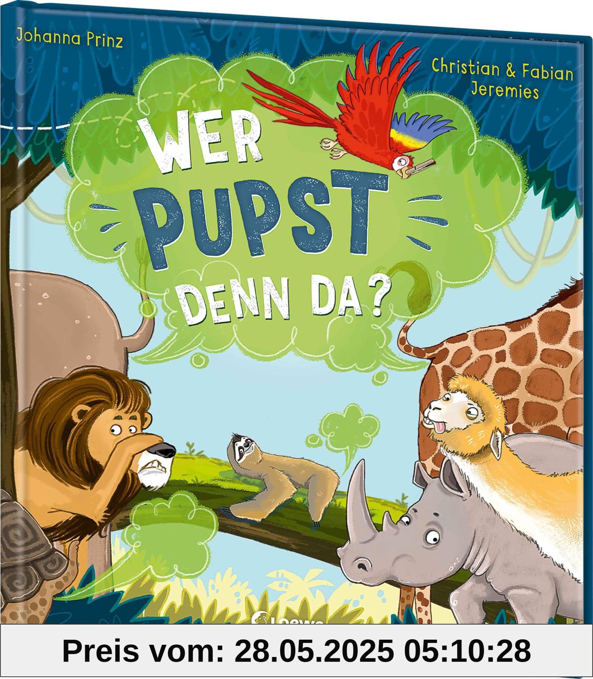 Wer pupst denn da?: Cleveres Sachbilderbuch ab 4 Jahren mit spannenden und witzigen Fakten über Fürze aus dem Tierreich - mit vielen Klappen zum Entdecken Wer pupst denn da?: Cleveres Sachbilderbuch ab 4 Jahren mit spannenden und witzigen Fakten über Fürze aus dem Tierreich - mit vielen Klappen zum Entdecken