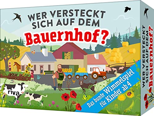 Wer versteckt sich auf dem Bauernhof?: Das bunte Wimmelspiel für Kinder ab 4. Die perfekte Beschäftigung für zuhause und unterwegs Wer versteckt sich auf dem Bauernhof?: Das bunte Wimmelspiel für Kinder ab 4. Die perfekte Beschäftigung für zuhause und unterwegs