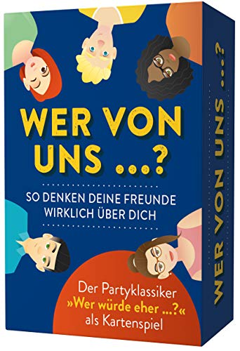 Riva Wer von uns ...? – So denken deine Freunde wirklich über dich: Der Partyklassiker »Wer würde eher ...?« als Kartenspiel Riva Wer von uns ...? – So denken deine Freunde wirklich über dich: Der Partyklassiker »Wer würde eher ...?« als Kartenspiel