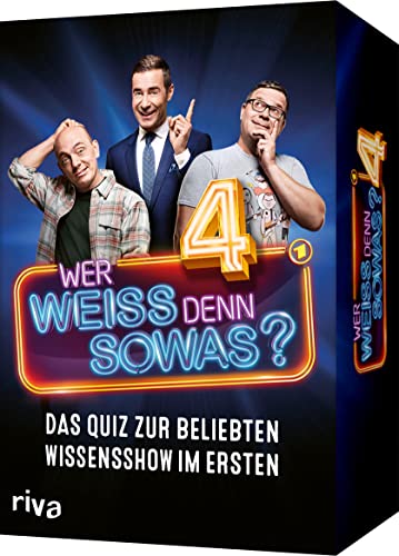 Wer weiß denn sowas? 4 – Das Quiz zur beliebten Wissensshow im Ersten: Trainiere dein Allgemeinwissen mit neuen Fragen aus der Show. Das perfekte Geschenk für alle Quiz-Fans (WWDS Quiz, Band 4) Wer weiß denn sowas? 4 – Das Quiz zur beliebten Wissensshow im Ersten: Trainiere dein Allgemeinwissen mit neuen Fragen aus der Show. Das perfekte Geschenk für alle Quiz-Fans (WWDS Quiz, Band 4)