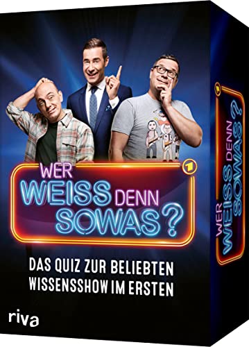 Wer weiß denn sowas? – Das Quiz zur beliebten Wissensshow im Ersten: Trainiere dein Allgemeinwissen mit den spannendsten Fragen der Show. Das perfekte Geschenk für alle Quiz-Fans