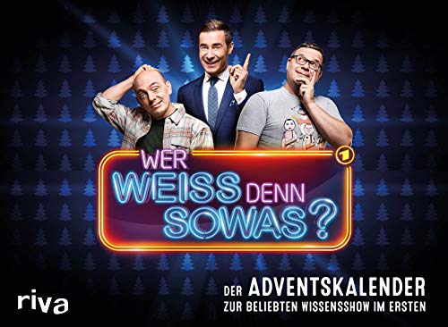 Wer weiß denn sowas? – Der Adventskalender zur beliebten Wissensshow im Ersten: Trainiere dein Allgemeinwissen mit spannenden Fragen. Für Quiz-Fans. Mit 24 Seiten zum Auftrennen von RIVA