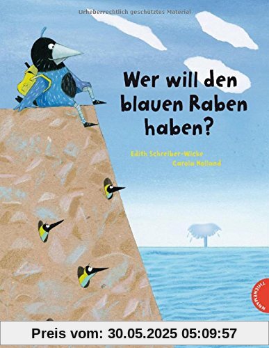 Wer will den blauen Raben haben?