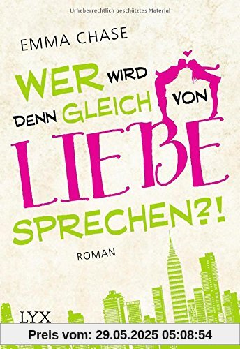 Wer wird denn gleich von Liebe sprechen?! Wer wird denn gleich von Liebe sprechen?!