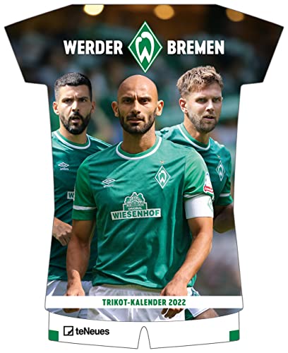 Werder Bremen 2022 - Trikotkalender - Fan-Kalender - Fußball-Kalender - 34,1x42 - Sport Werder Bremen 2022 - Trikotkalender - Fan-Kalender - Fußball-Kalender - 34,1x42 - Sport von teNeues