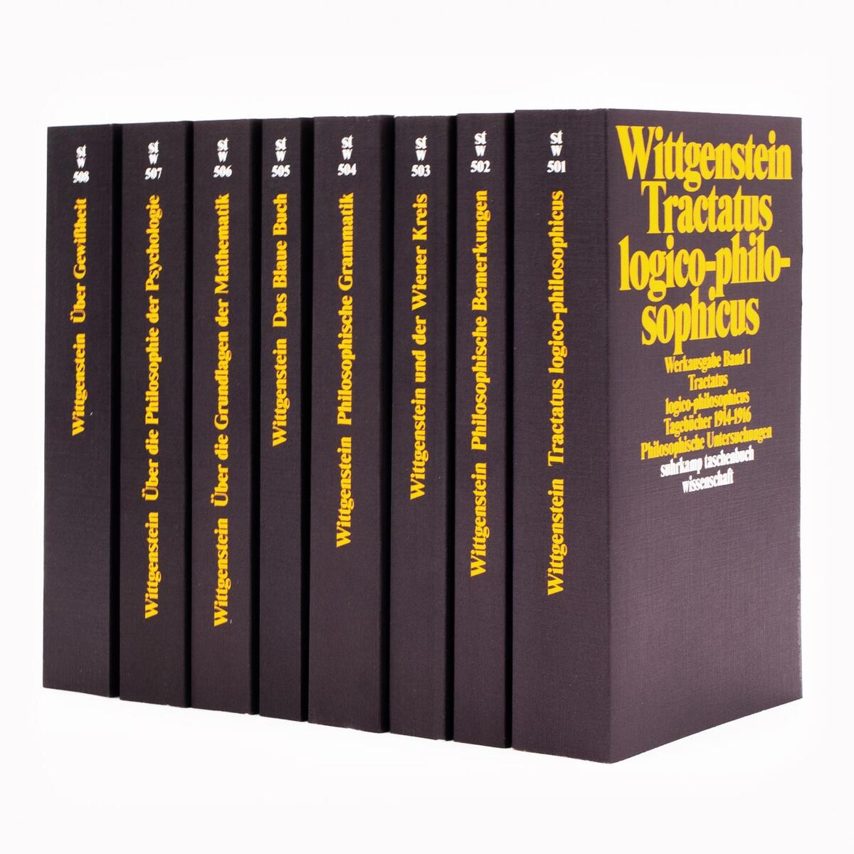 Werkausgabe in 8 Bänden Werkausgabe in 8 Bänden von Suhrkamp Verlag