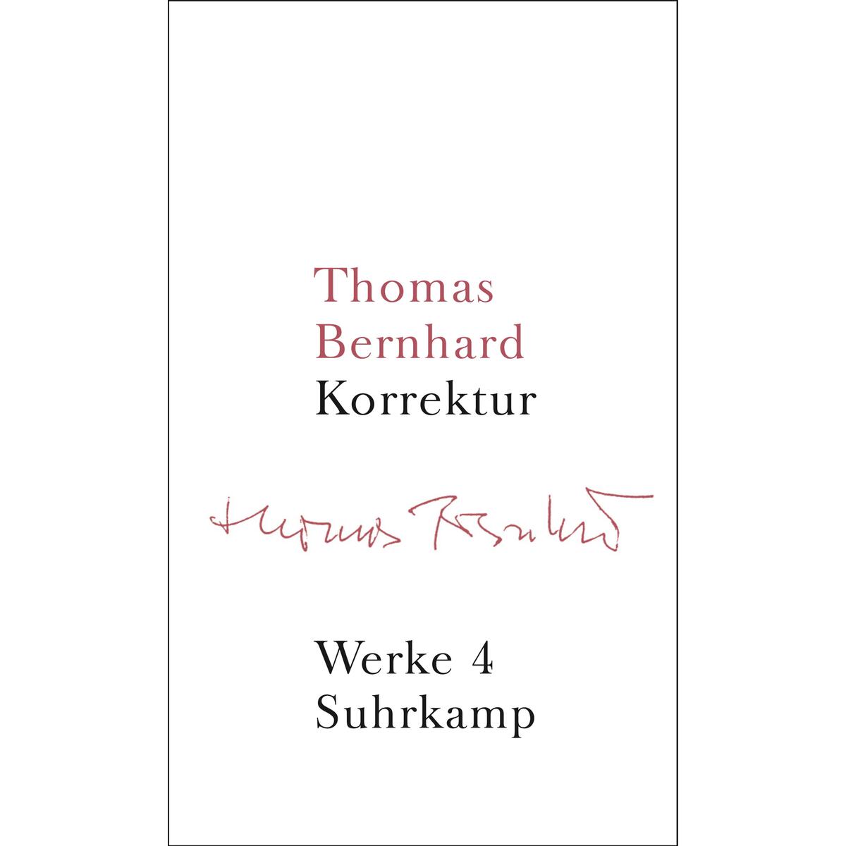 Werke 04. Korrektur von Suhrkamp Verlag AG