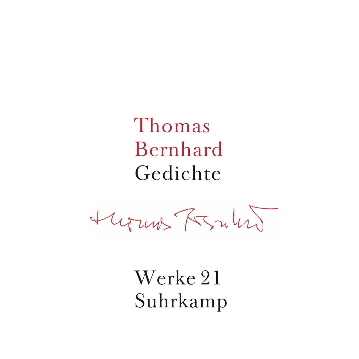 Werke 21. Gedichte Werke 21. Gedichte von Suhrkamp Verlag AG