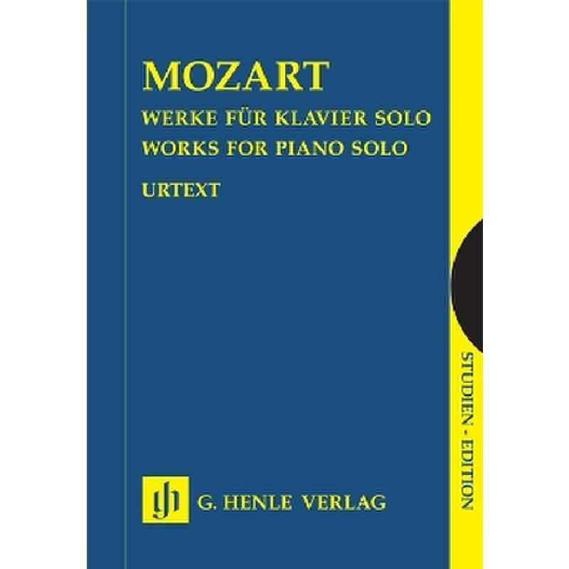 Werke für Klavier solo Werke für Klavier solo