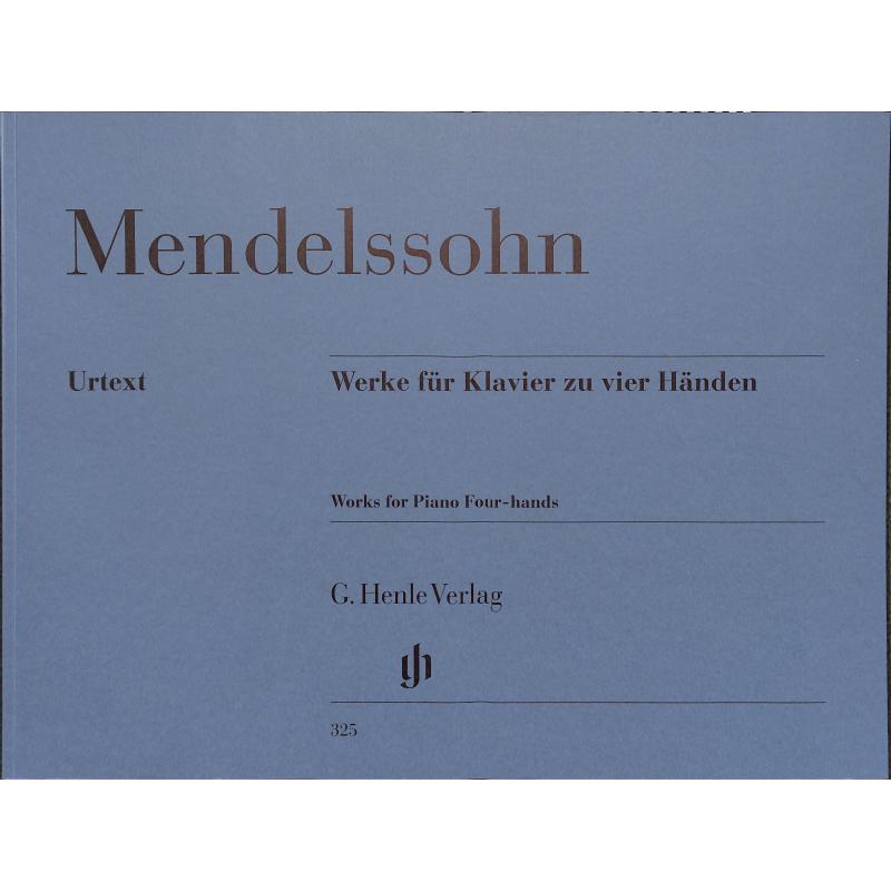 Werke für Klavier zu 4 Händen Werke für Klavier zu 4 Händen