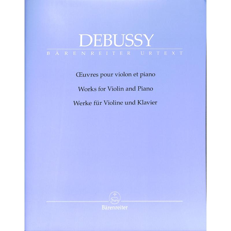Werke für Violine und Klavier Werke für Violine und Klavier