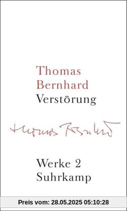 Werke in 22 Bänden: Band 2: Verstörung: Bd. 2 Werke in 22 Bänden: Band 2: Verstörung: Bd. 2