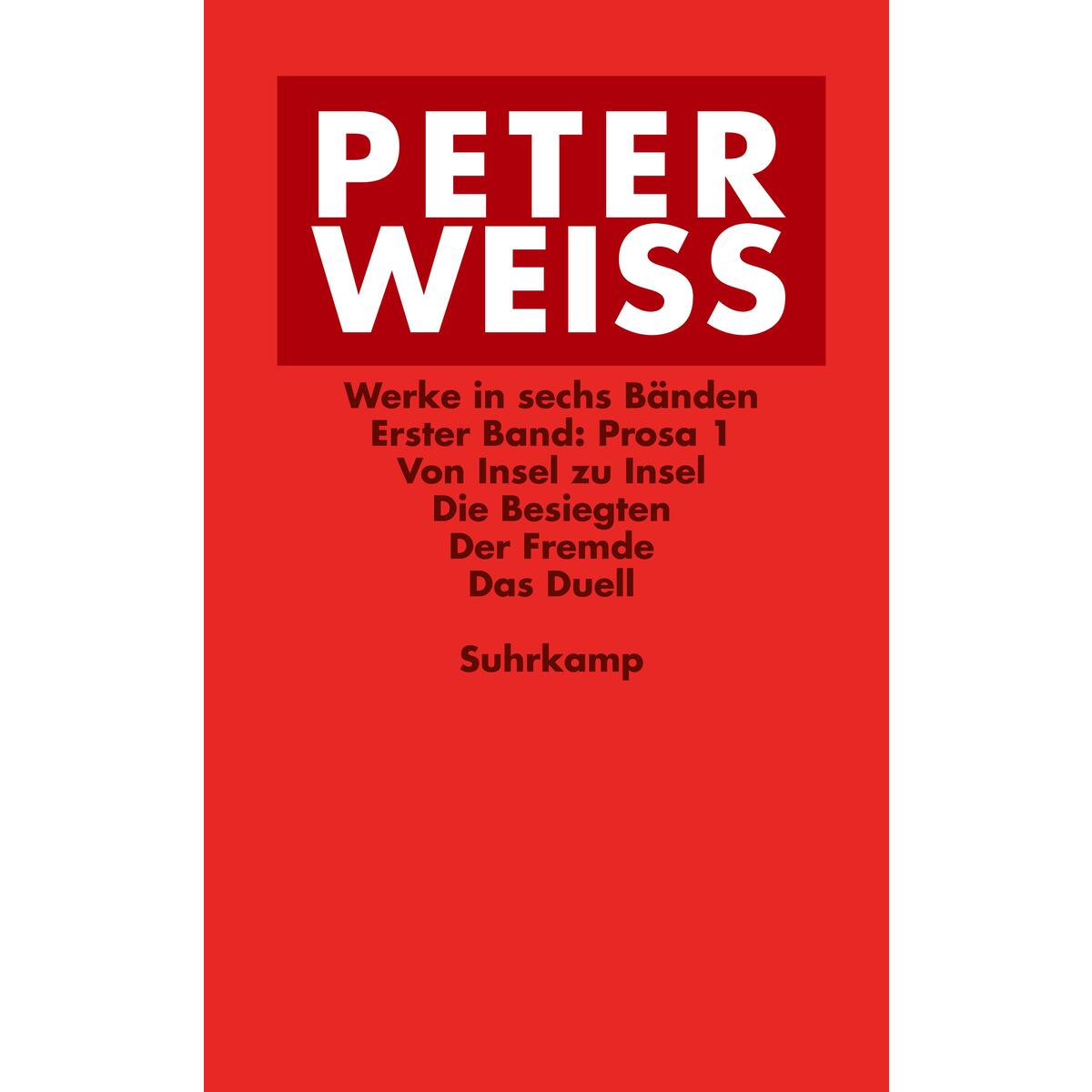Werke in sechs Bänden Werke in sechs Bänden von Suhrkamp Verlag AG