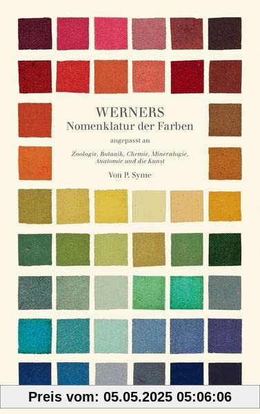 Werners Nomenklatur der Farben: Angepasst an Zoologie, Botanik, Chemie, Mineralogie, Anatomie und die Kunst.