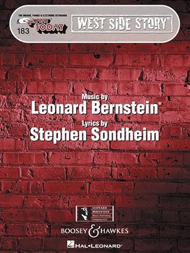 West Side Story E-Z Play: 183. Klavier, Orgel oder Keyboard. (Ez Play Today, Band 183) von Hal Leonard Publishing Corporation