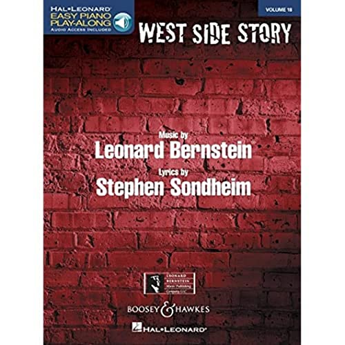 West Side Story EPPA18: Klavier. Ausgabe mit Online-Audiodatei.: Easy Piano Play-Along Volume 18
