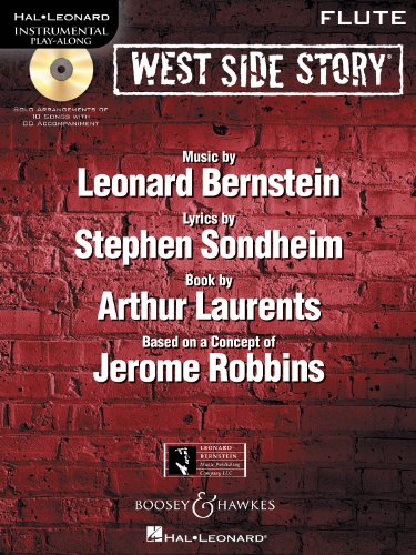 West Side Story Play-Along: Solo arrangements of 10 songs with CD accompaniment. Flöte. (Instrumental Play-along)