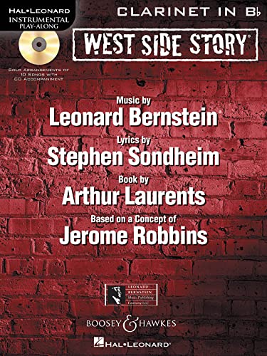 West Side Story Play-Along: Solo arrangements of 10 songs with CD accompaniment. Klarinette. Ausgabe mit CD. (Instrumental Play-along) von HAL LEONARD