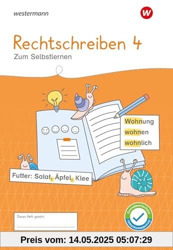 Westermann Unterrichtsmaterialien Grundschule. Rechtschreiben 4: Rechtschreiben 4 Westermann Unterrichtsmaterialien Grundschule. Rechtschreiben 4: Rechtschreiben 4