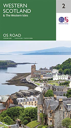 Western Scotland & the Western Isles: OS Roadmap sheet 2 von ORDNANCE SURVEY