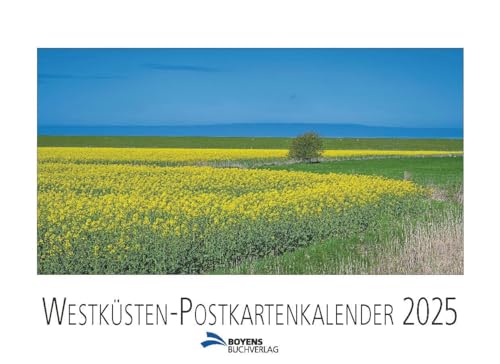 Westküsten-Postkartenkalender 2025 von Boyens Buchverlag