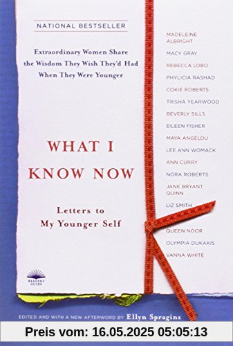 What I Know Now: Letters to My Younger Self