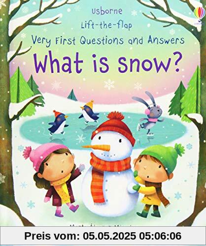 What is Snow? (Very First Lift-the-Flap Questions & Answers)