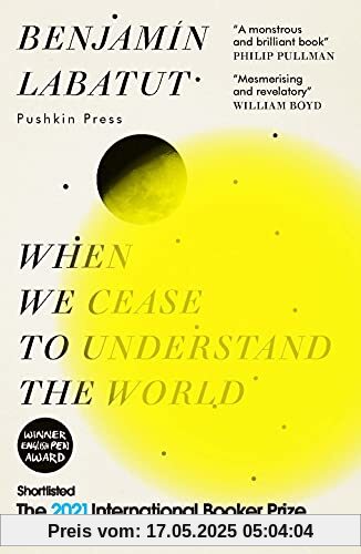 When We Cease to Understand the World When We Cease to Understand the World