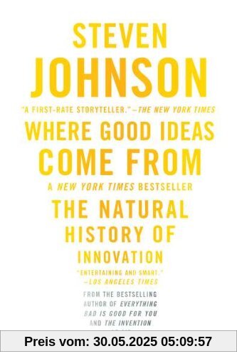 Where Good Ideas Come From Where Good Ideas Come From