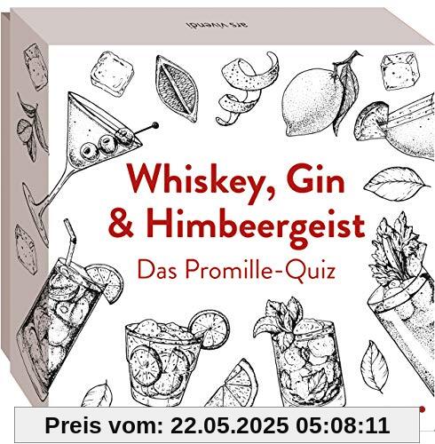Whiskey, Gin und Himbeergeist - Das Promille-Quiz
