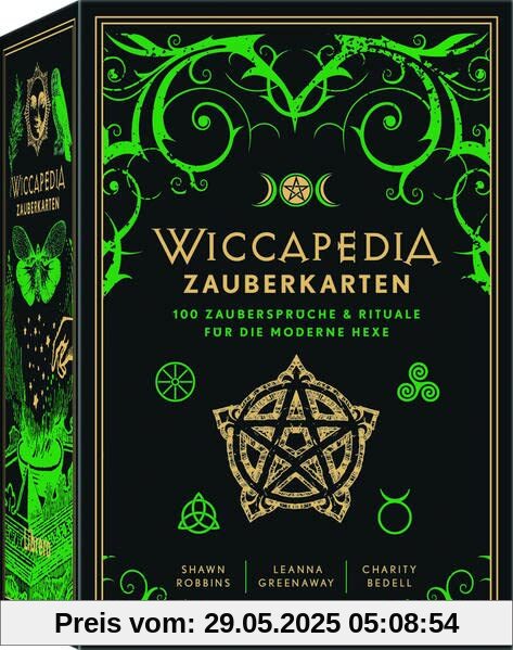 Wiccapedia Zauberkarten: 100 magische Sprüche und Rituale Wiccapedia Zauberkarten: 100 magische Sprüche und Rituale