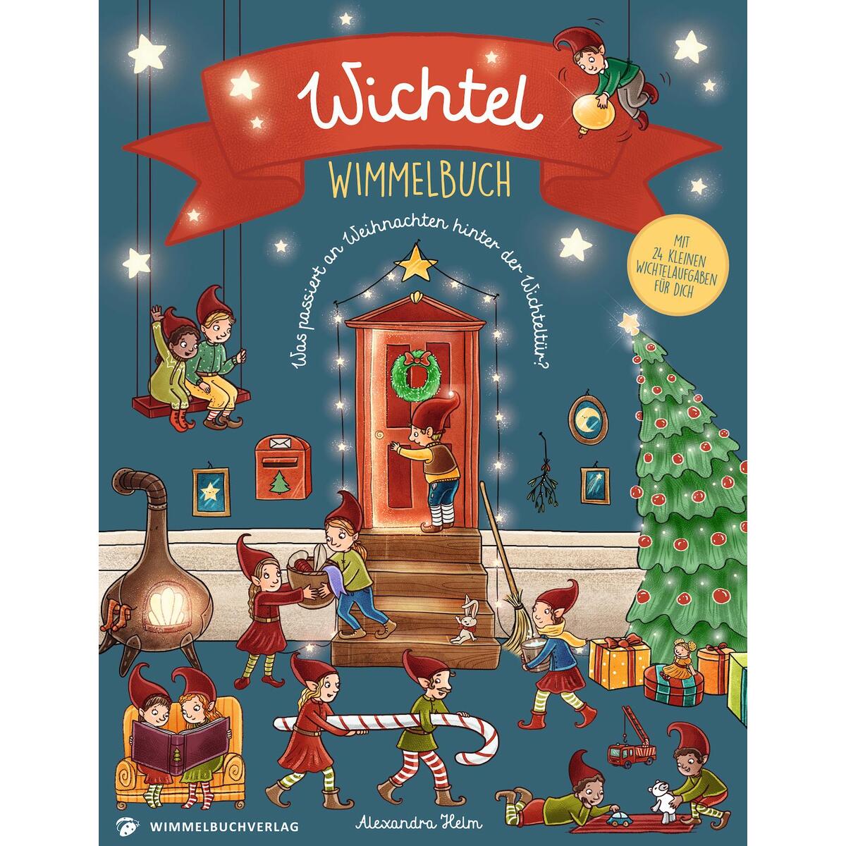 Wichtel Wimmelbuch - Wichtel Buch ab 2 Jahren von Adrian Wimmelbuchverlag