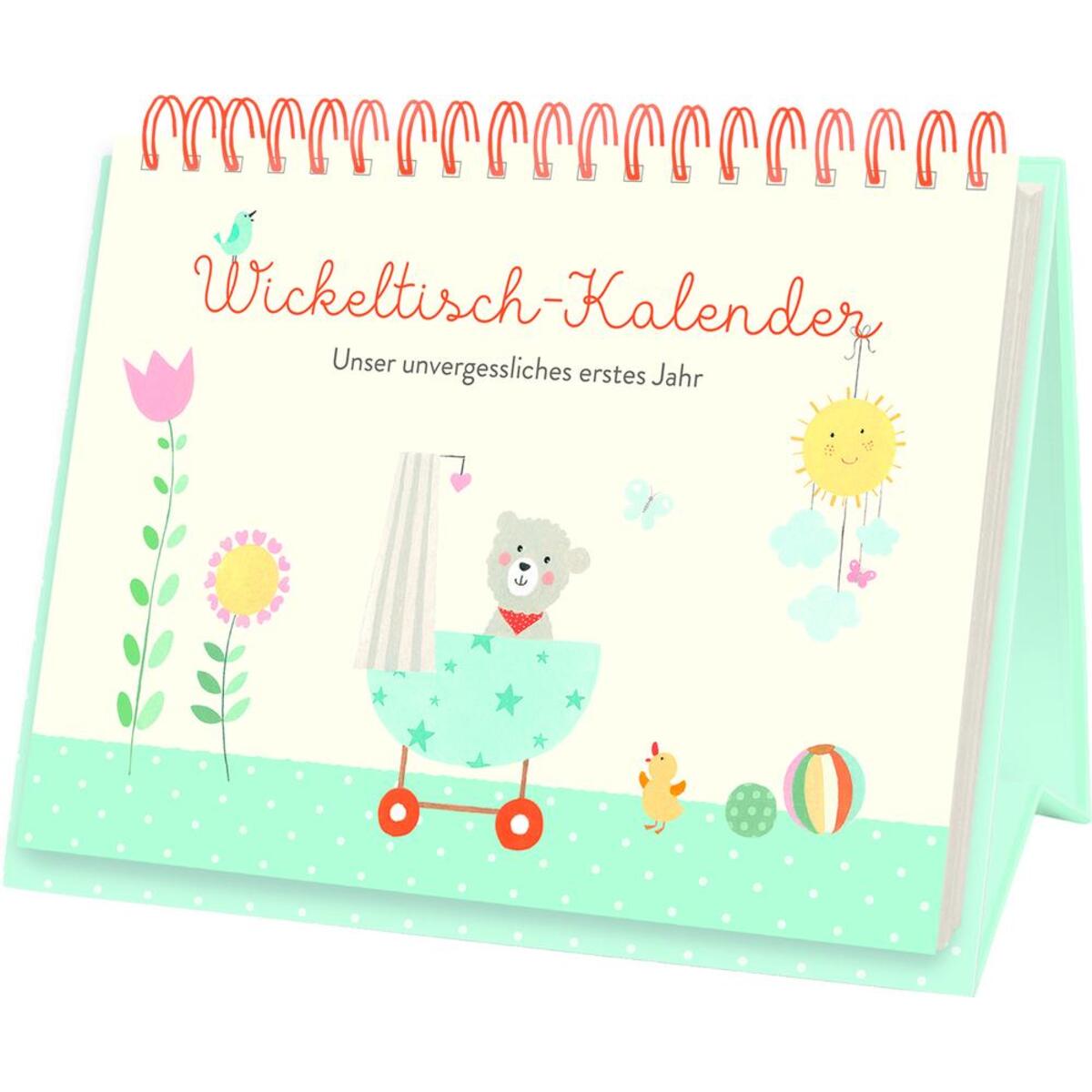 Wickeltisch-Kalender von Coppenrath