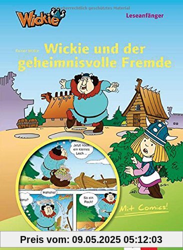 Wickie und der geheimnisvolle Fremde: Leseanfänger mit Comics Wickie und der geheimnisvolle Fremde: Leseanfänger mit Comics