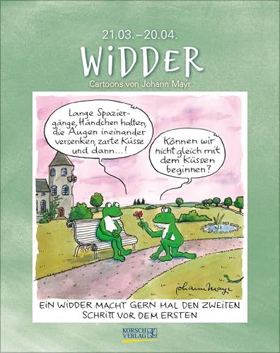 Widder 2026 von Korsch Verlag