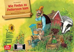 Wie Findus zu Pettersson kam. Kamishibai Bildkartenset von Don Bosco Medien