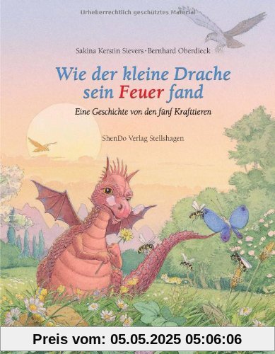 Wie der kleine Drache sein Feuer fand: Eine Geschichte von den fünf Krafttieren