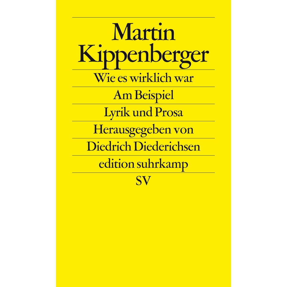 Wie es wirklich war - Am Beispiel Wie es wirklich war - Am Beispiel von Suhrkamp Verlag AG