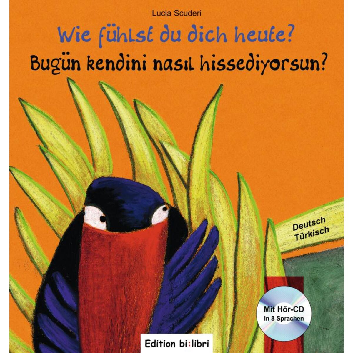 Wie fühlst du dich heute? Kinderbuch Deutsch-Türkisch von Hueber Verlag GmbH