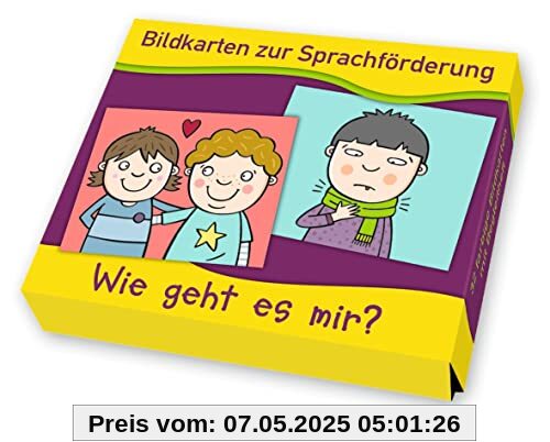 Wie geht es mir? (Bildkarten zur Sprachförderung)