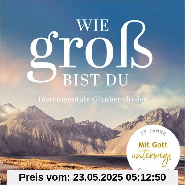Wie groß bist du: Instrumentale Glaubenslieder