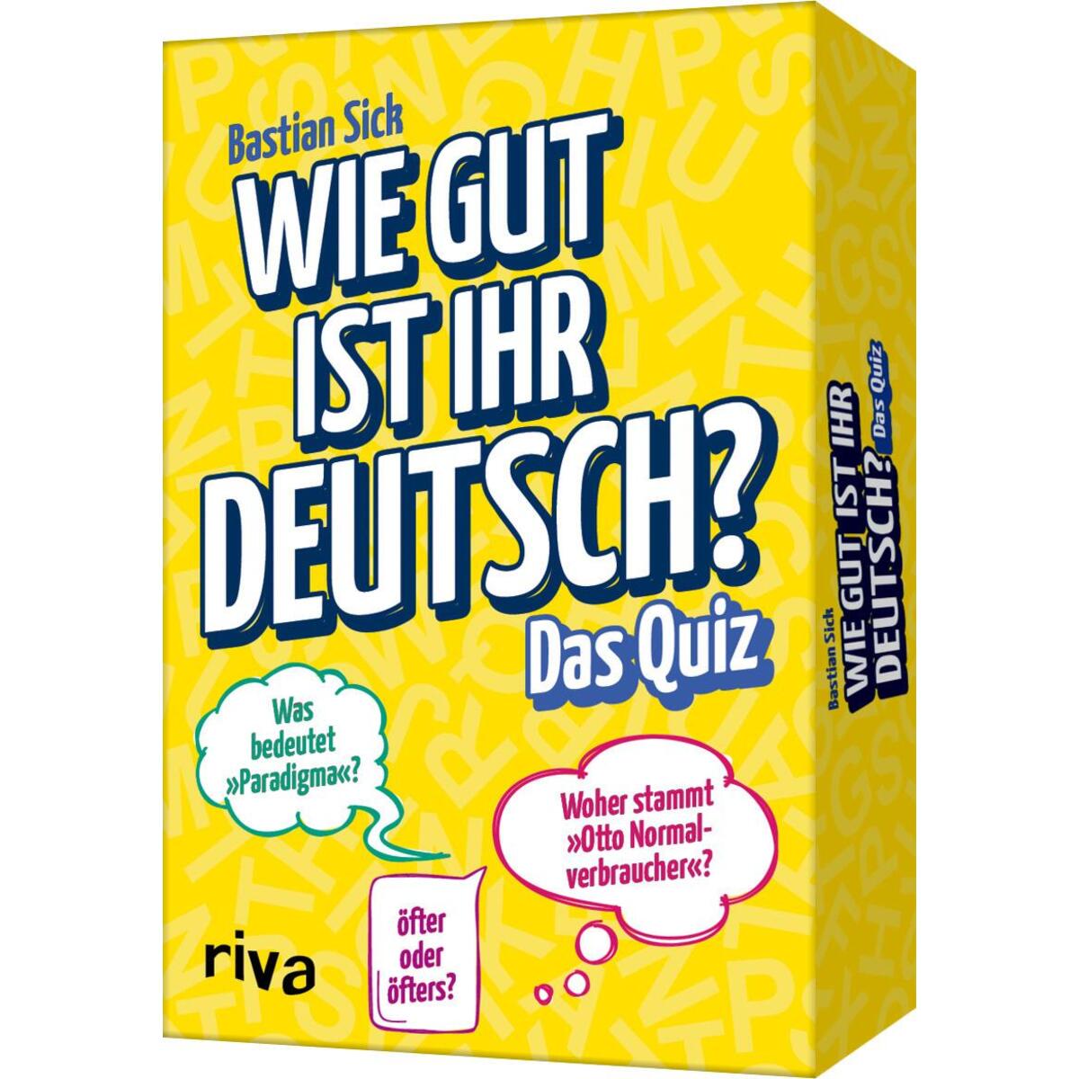Wie gut ist Ihr Deutsch von riva Verlag