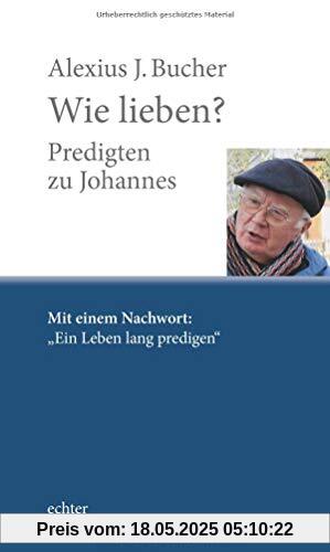 Wie lieben?: Predigten zu Johannes