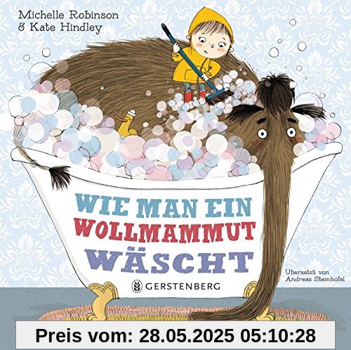 Wie man ein Wollmammut wäscht